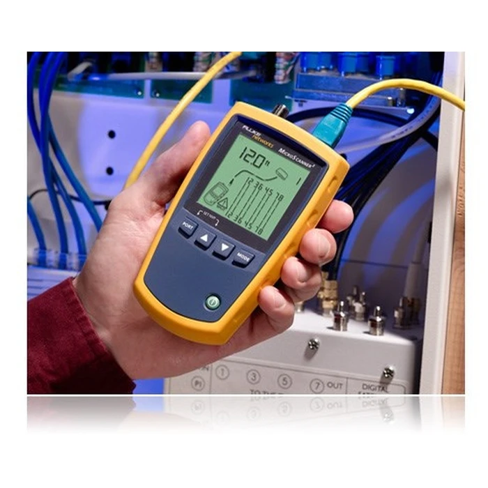 Fluke MicroScanner² Δοκιμαστής Καλωδίων (Μπλε/Κίτρινο)