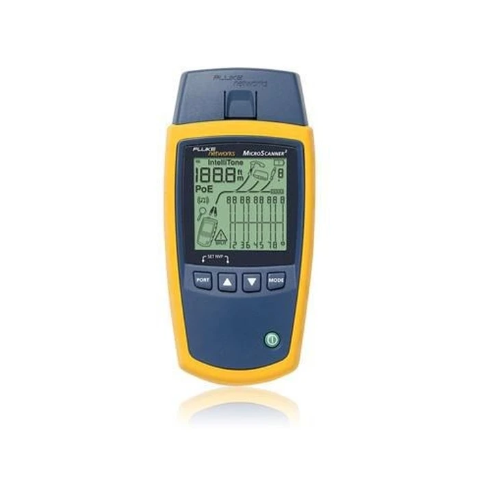 Fluke MicroScanner² Δοκιμαστής Καλωδίων (Μπλε/Κίτρινο)