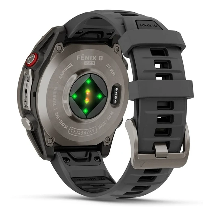 Garmin fēnix 8 Pro 47 mm AMOLED Graphite/Titanium - Έξυπνο ρολόι