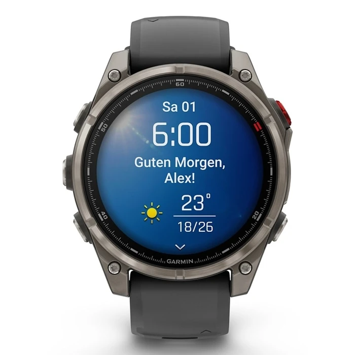 Garmin fēnix 8 Pro 47 mm AMOLED Graphite/Titanium - Έξυπνο ρολόι