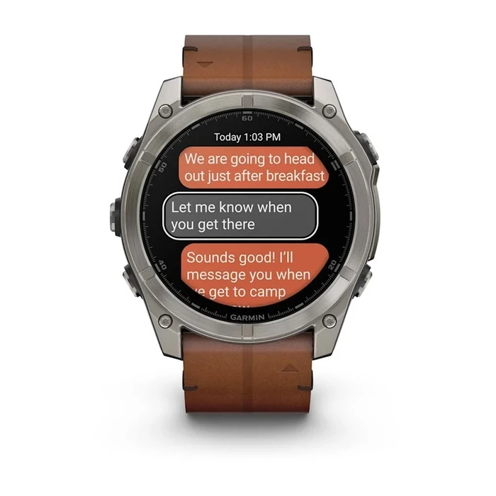 Garmin fēnix 8 Titanium 51 mm AMOLED Έξυπνο Ρολόι