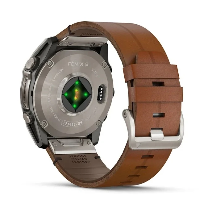 Garmin fēnix 8 Titanium 51 mm AMOLED Έξυπνο Ρολόι