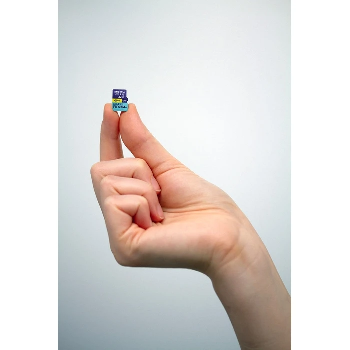 GOODRAM RIVAL M2AA 64 GB MicroSDXC V30 A2 UHS-I U3 + προσαρμογέας SD (GGSM2AA-0640R12)
