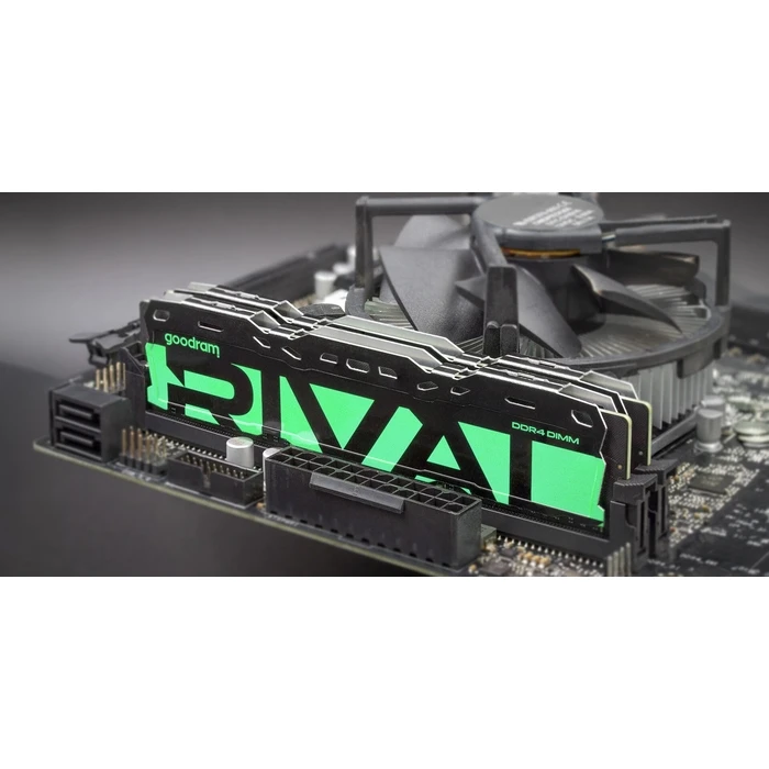 GoodRAM RIVAL Radiant Green DDR4 2x16GB (32GB) 3200MHz CL16 UDIMM 1.35V