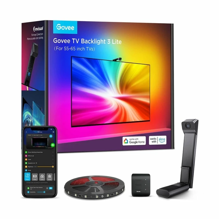 Govee TV Backlight 3 Lite - LED ταινία φωτισμού TV 3,6 m (Πολύχρωμη)