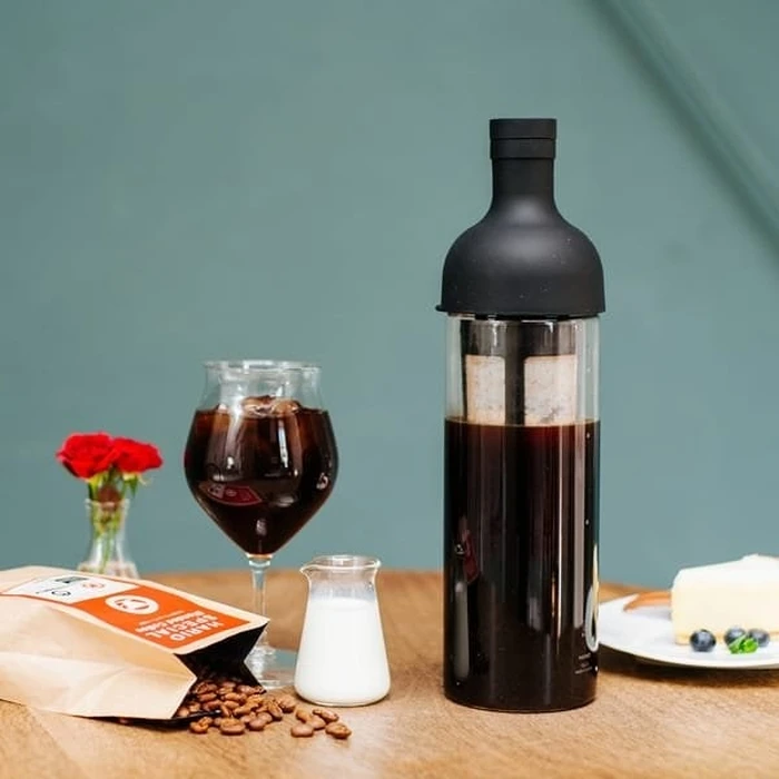 HARIO Μπουκάλι Cold Brew 750 ml με Φίλτρο - Μαύρο