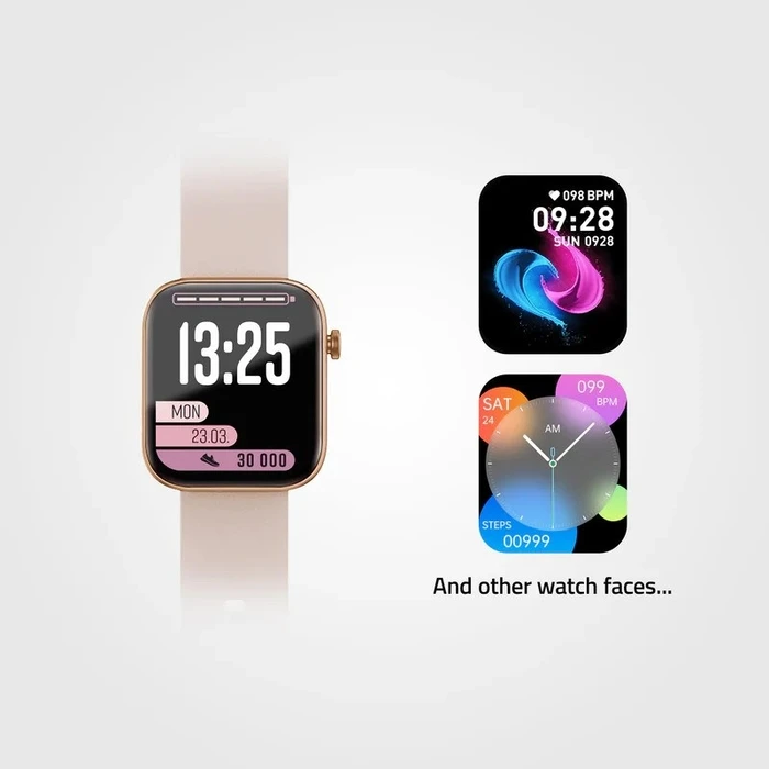 LAMAX BCool2 Plus Smartwatch Ροζ Χρυσό