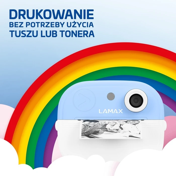 LAMAX InstaKid2 Play Kids Camera - Blue