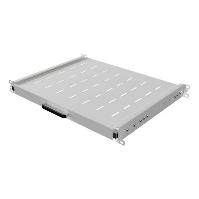 Lanberg AK-1020-S Συρόμενο ράφι Rack 1U (19 ιντσών) Γκρι