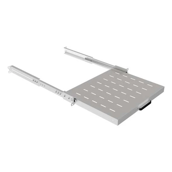 Lanberg AK-1020-S Συρόμενο ράφι Rack 1U (19 ιντσών) Γκρι