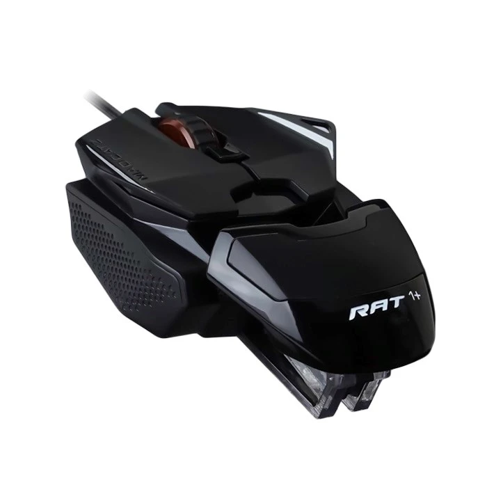 Mad Catz R.A.T. 1+ Παιχνιδιάρικο Ποντίκι Δεξί Χέρι USB Μαύρο 2000 DPI