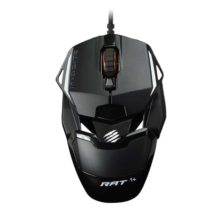 Mad Catz R.A.T. 1+ Παιχνιδιάρικο Ποντίκι Δεξί Χέρι USB Μαύρο 2000 DPI
