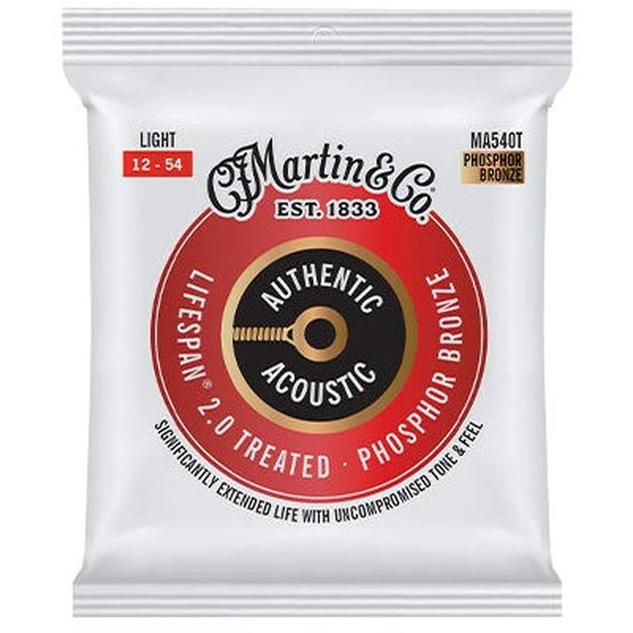 Martin MA540T Light (12-54) - Χορδές ακουστικής κιθάρας 92/8 Phosphor Bronze (.012 - .054)