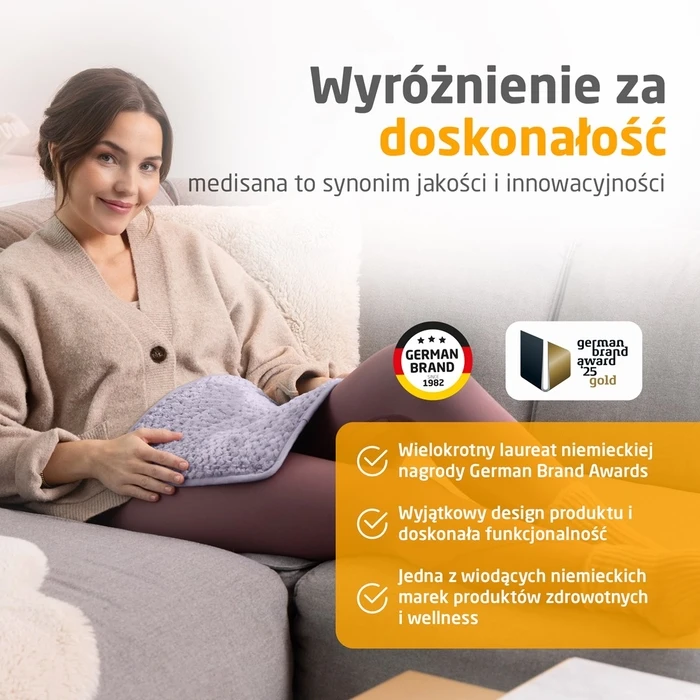 Medisana HP 518 Ηλεκτρική Θερμοφόρα Επιφάνεια / Μαξιλάρι Θερμότητας - Μωβ