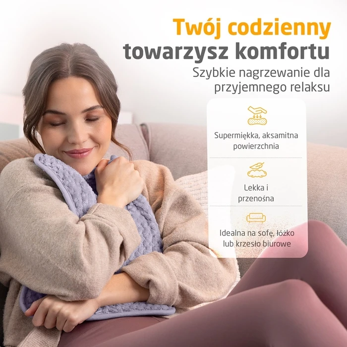 Medisana HP 518 Ηλεκτρική Θερμοφόρα Επιφάνεια / Μαξιλάρι Θερμότητας - Μωβ