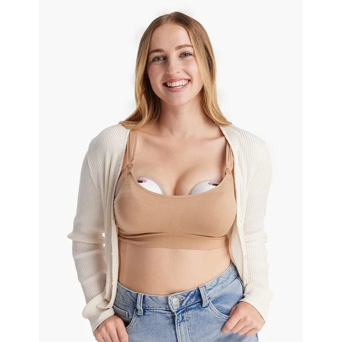 Momcozy M5 Wearable Electronic Breast Pump 160 ml - Grey