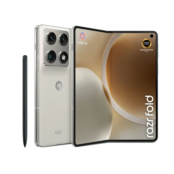 Motorola razr fold 8.09" Dual SIM Android 16.0 5G, 16GB RAM, 512GB, 6000mAh, White (PANTONE Lily White)