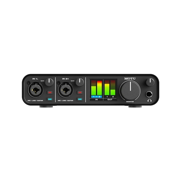 MOTU M2 Audio Interface USB‑C (2x XLR/TRS combo, 24‑bit/192 kHz)