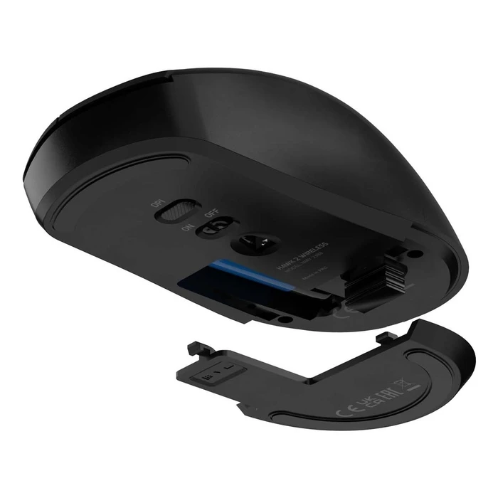 Natec Hawk 2 Wireless Right-hand RF Wireless Laser Mouse 3200 DPI Black
