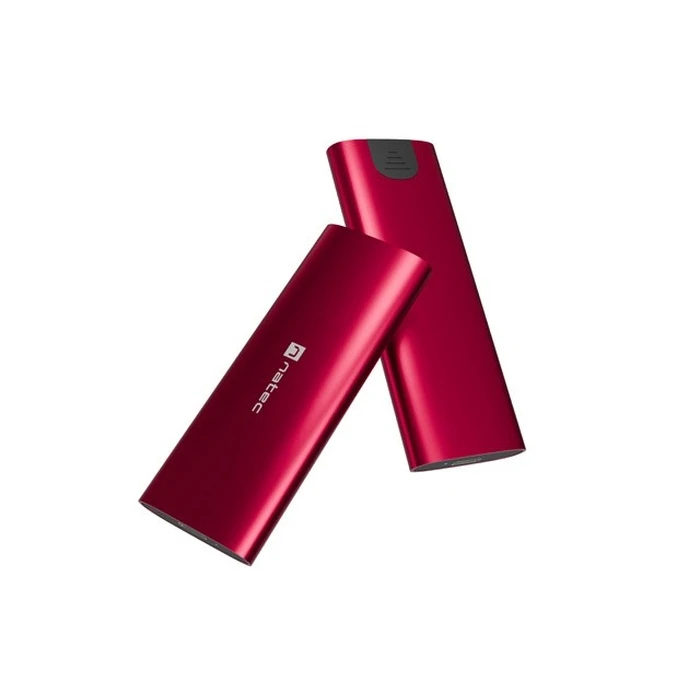 Natec Rhino M.2 NVMe Lite Εξωτερική Θήκη SSD USB-C 3.2 Gen 2 - Ruby Red