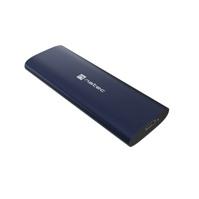 NATEC RHINO M.2 NVMe Lite External SSD Enclosure USB-C 3.2 Gen 2 Steel Navy