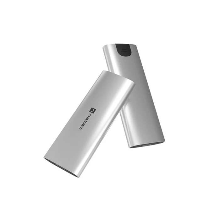 Natec RHINO M.2 NVMe Lite External SSD Enclosure USB-C 3.2 Gen 2 Arctic Silver
