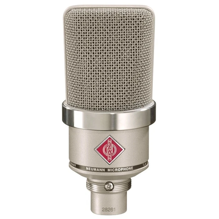 Neumann TLM 102 NI Studio-Set - Large-diaphragm condenser microphone (Nickel) with shock mount
