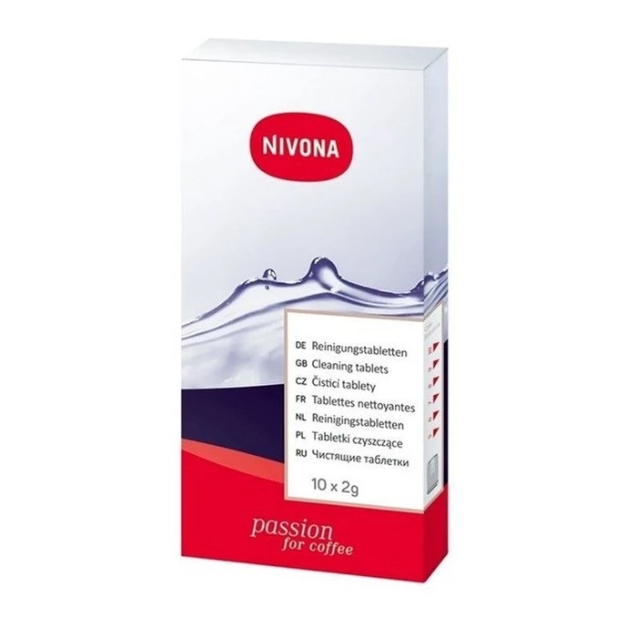 NIVONA CLEAN 3 BOX Coffee Machine Cleaning Kit – Descaler 500 ml, 10 Cleaning Tablets, CreamClean 500 ml