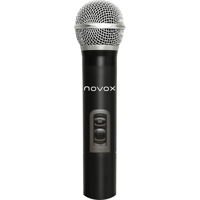 Novox Free H1 - Wireless set with handheld microphone, Black
