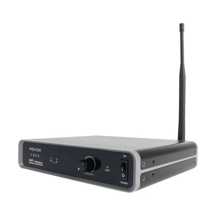 Novox Free H1 - Wireless set with handheld microphone, Black