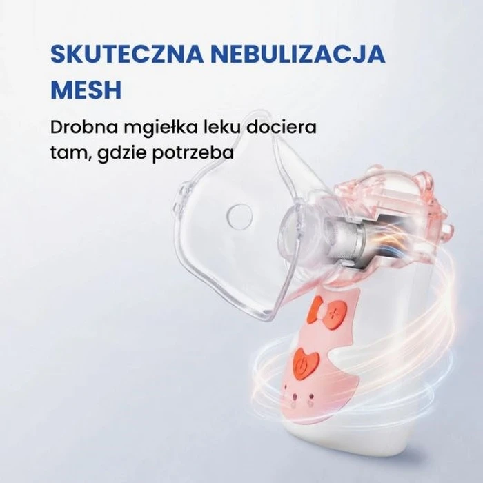 OROMED ORO-MESH BABY PINK Inhaler