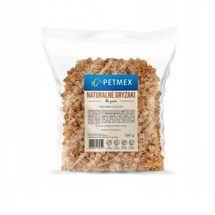 PETMEX Duck meat treats - λιχουδιές με πάπια για σκύλους - 500 g