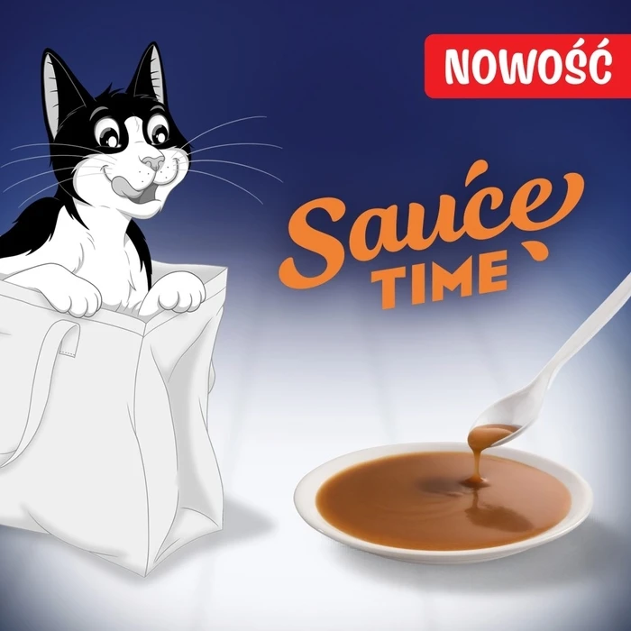 PURINA Felix Sauce Time - Υγρή Τροφή για Γάτες 6x40g