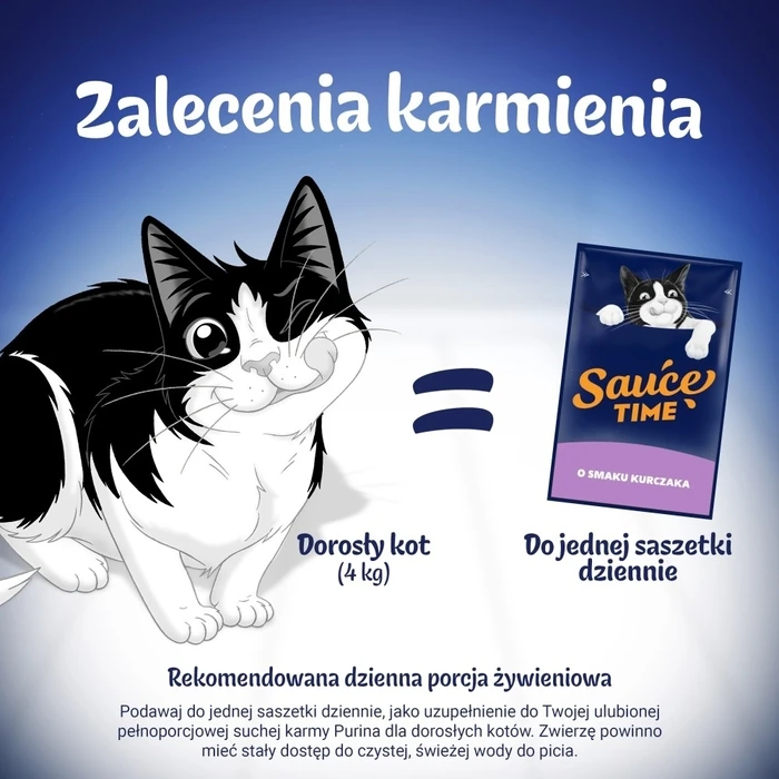 PURINA Felix Sauce Time - Υγρή Τροφή για Γάτες 6x40g