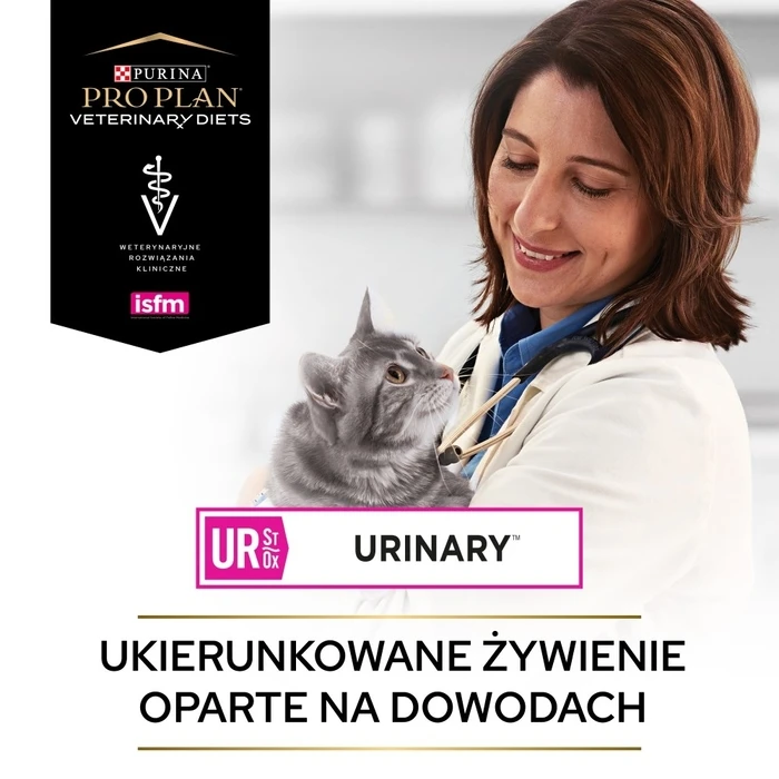 PURINA Pro Plan Veterinary Diets Feline UR St/Ox Urinary - Ξηρή τροφή για ενήλικες γάτες, 1,5 kg
