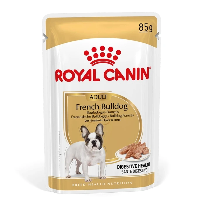 ROYAL CANIN French Bulldog Adult Digestive Health Loaf Box - Υγρή τροφή για Σκύλους - 12 x 85 g