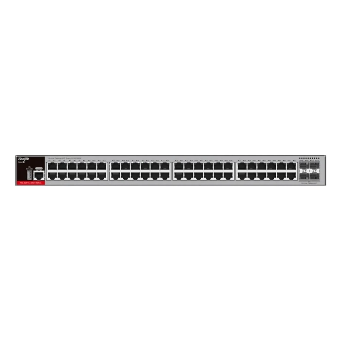 Ruijie Networks RG-S2915-48GT4MS-L Διαχειριζόμενος (Managed) L2 διακόπτης 48 θυρών Gigabit, Γκρι