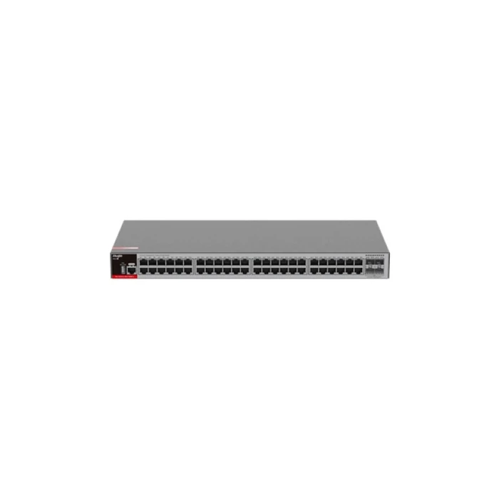 Ruijie Networks RG-S2915-48GT4MS-L Διαχειριζόμενος (Managed) L2 διακόπτης 48 θυρών Gigabit, Γκρι