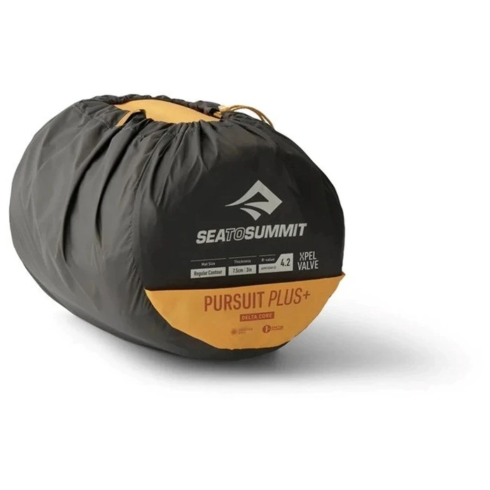 Sea to Summit Pursuit Plus - Regular Φουσκωτό Στρώμα, Κίτρινο