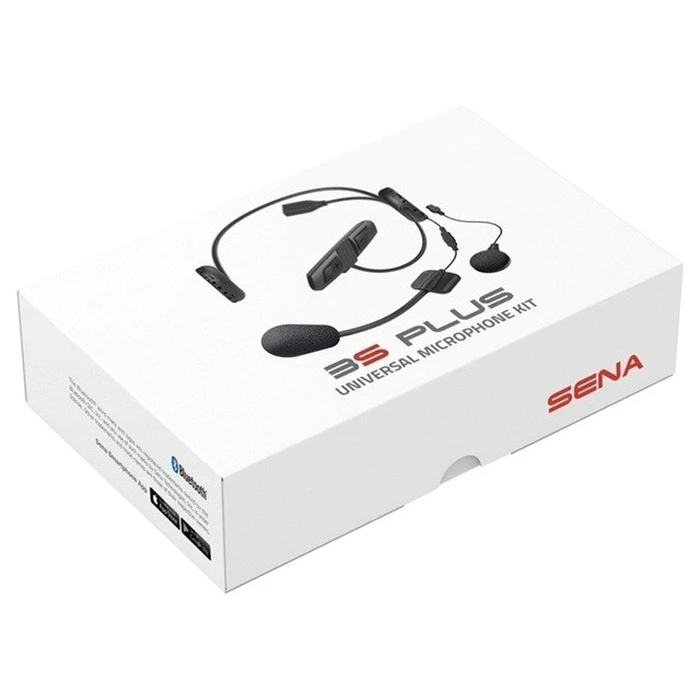 Sena 3SPLUS-WB-10 Μονάδα ενδοεπικοινωνίας (intercom) Bluetooth για μοτοσικλέτα, Μαύρο