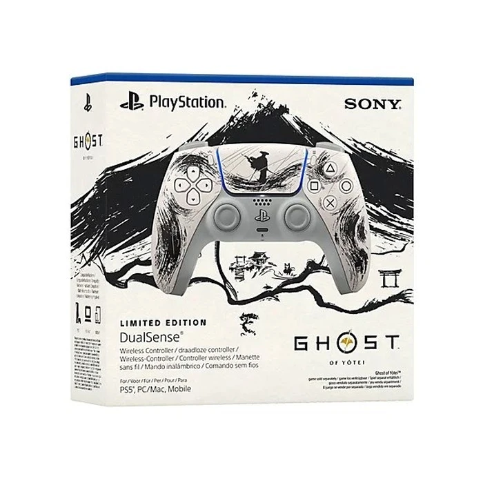 Sony PlayStation 5 DualSense Ασύρματο Χειριστήριο Limited Edition Ghost of Yotei - Μαύρο