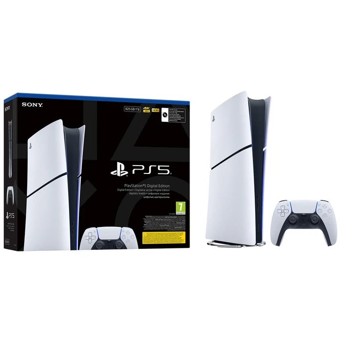 SONY PS5 Digital Edition 825GB κονσόλα + 2 χειριστήρια DualSense