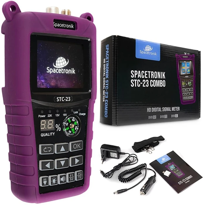 Spacetronik STC-23 VF6800 Combo DVB‑S2+T2/C Μετρητής Σήματος