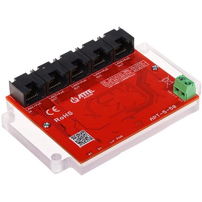 Switch PoE / Extender APT-5-50 5-θύρες ATTE POWER