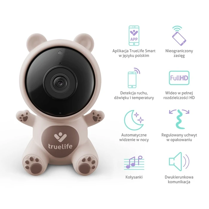 TrueLife NannyCam S3 Smart baby monitor
