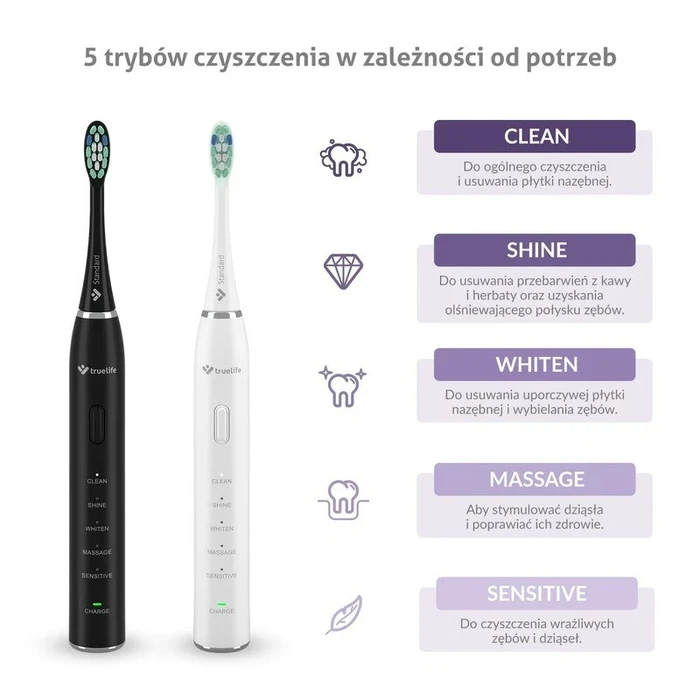 TrueLife SonicBrush Clean30 Duo Sonic Toothbrush (2 pcs)