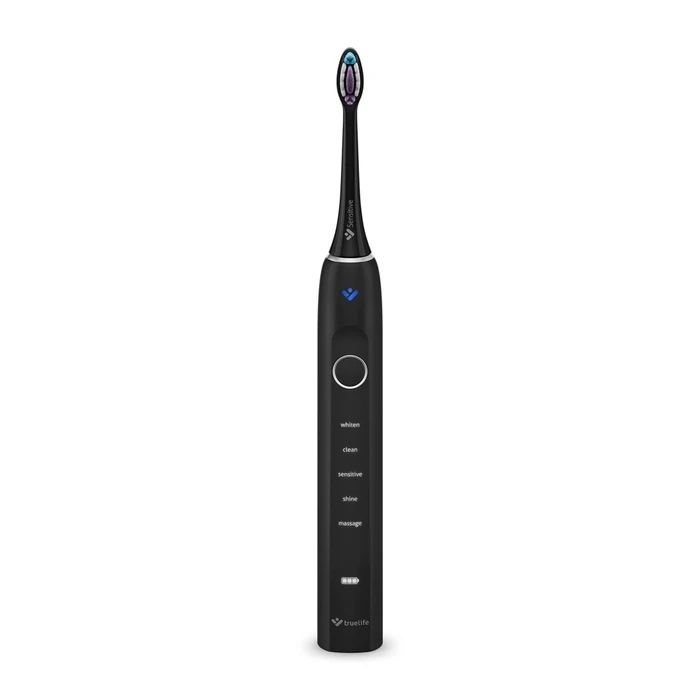 TrueLife SonicBrush Clean70 UV Duo Sonic Toothbrush (Duo, 2 handles) – Black / White