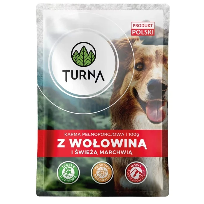 TURNA Wet Dog Food with Beef 100 g