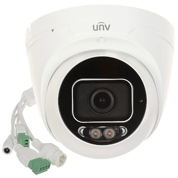 Uniview IPC3638SE-ADF28K-WL-I0 8MP (4K) ColorHunter Turret IP Camera, 2.8 mm