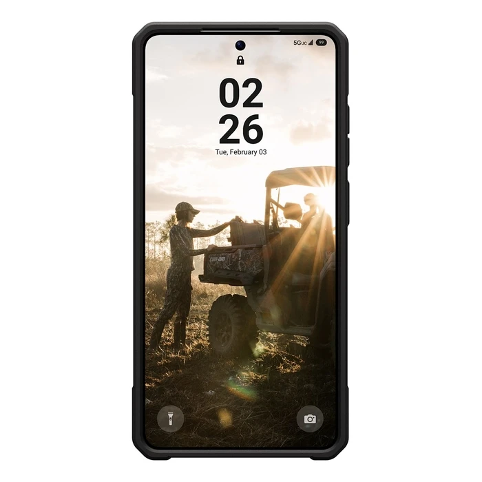 Urban Armor Gear Monarch Pro Kevlar Mobile Phone Case 17.5 cm (6.9") Cover - Black (compatible with Samsung Galaxy S26 Ultra)